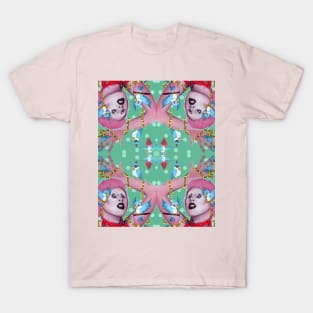 Acid Bath Mother of GOD 3 | meeting god | Mother Nature Mirror | Original Painting by Tyler Tilley T-Shirt